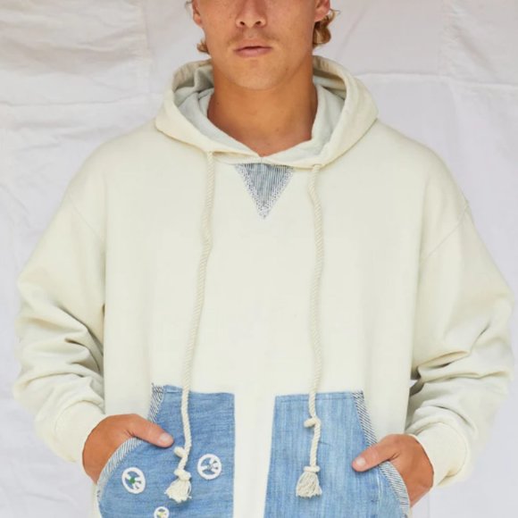 Dr. Collector's Jefferson Peace Hoodie in Off White - Picture 8 of 9